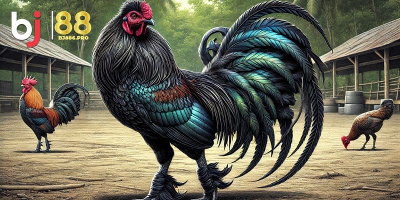 Giới Thiệu Về Dòng Gà Chọi Hắc Hổ Thới